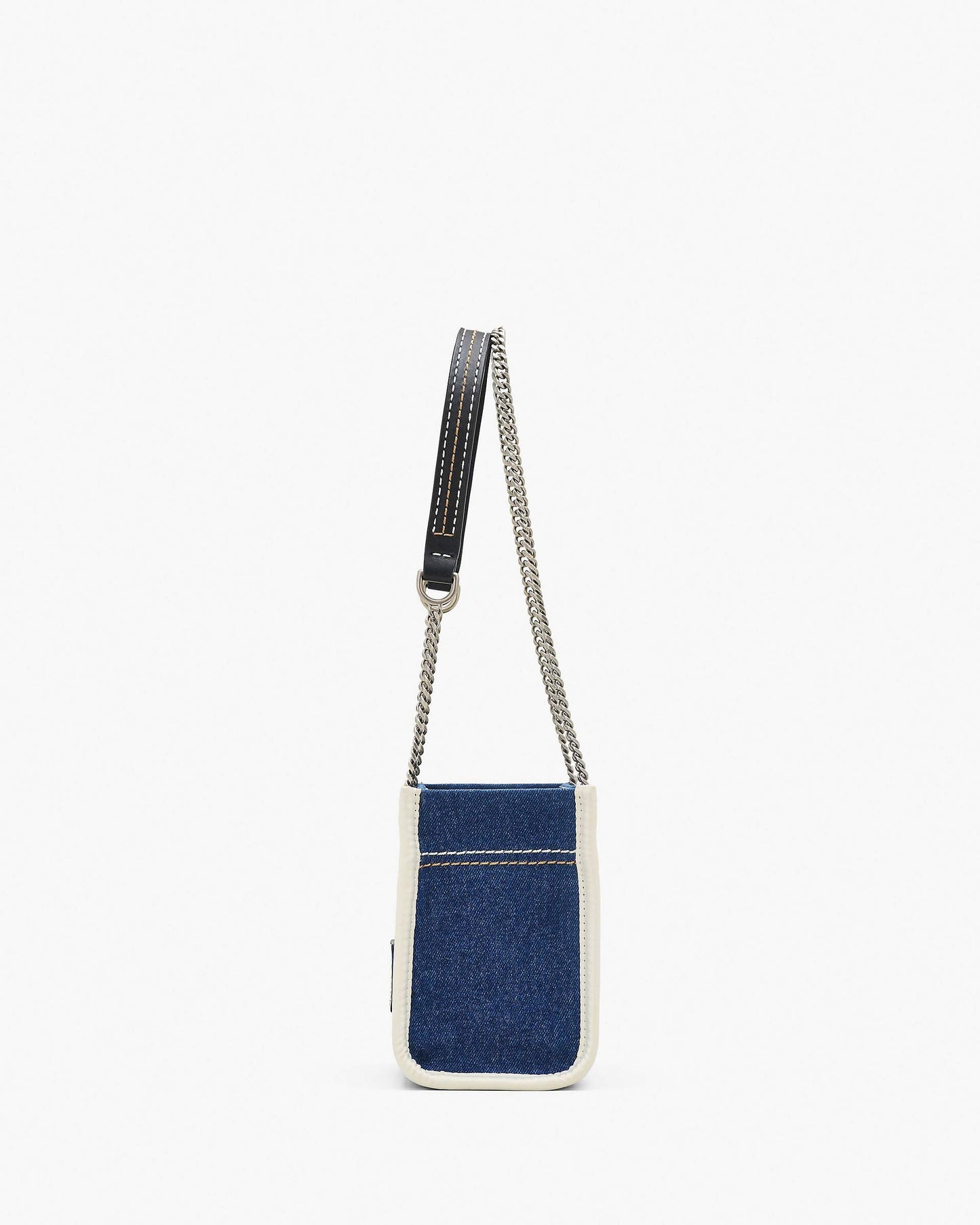 The Denim Chain Crossbody Tote Bag