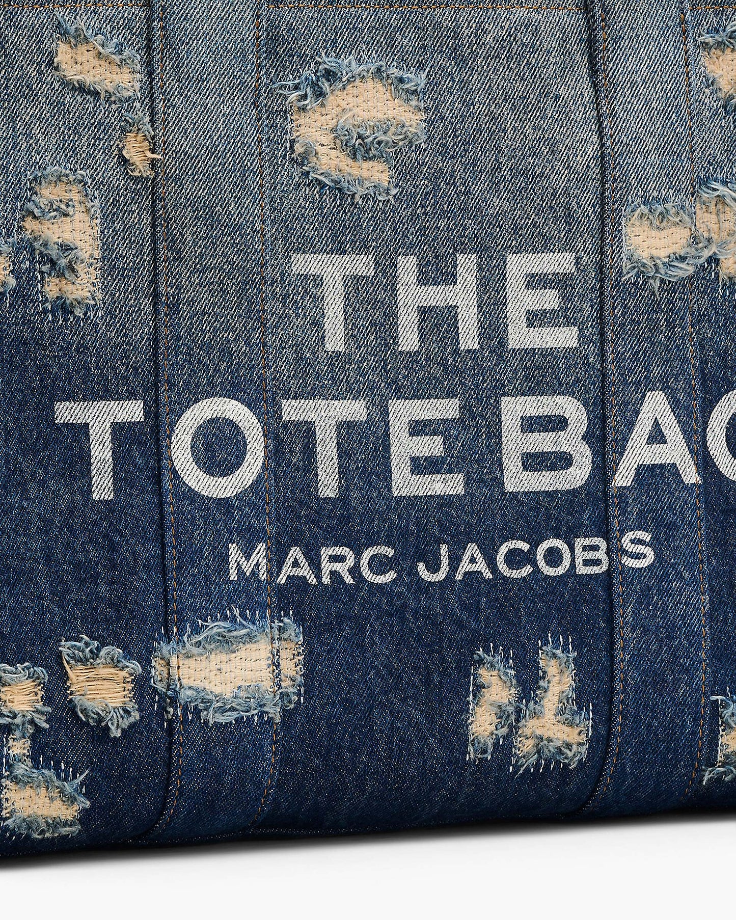 The Rip and Repair Denim Medium Tote Bag