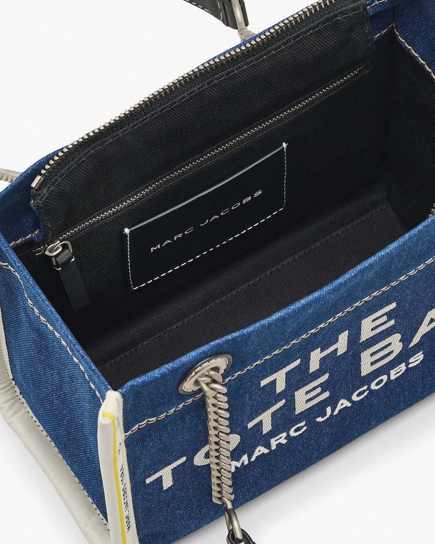 The Denim Chain Small Tote Bag
