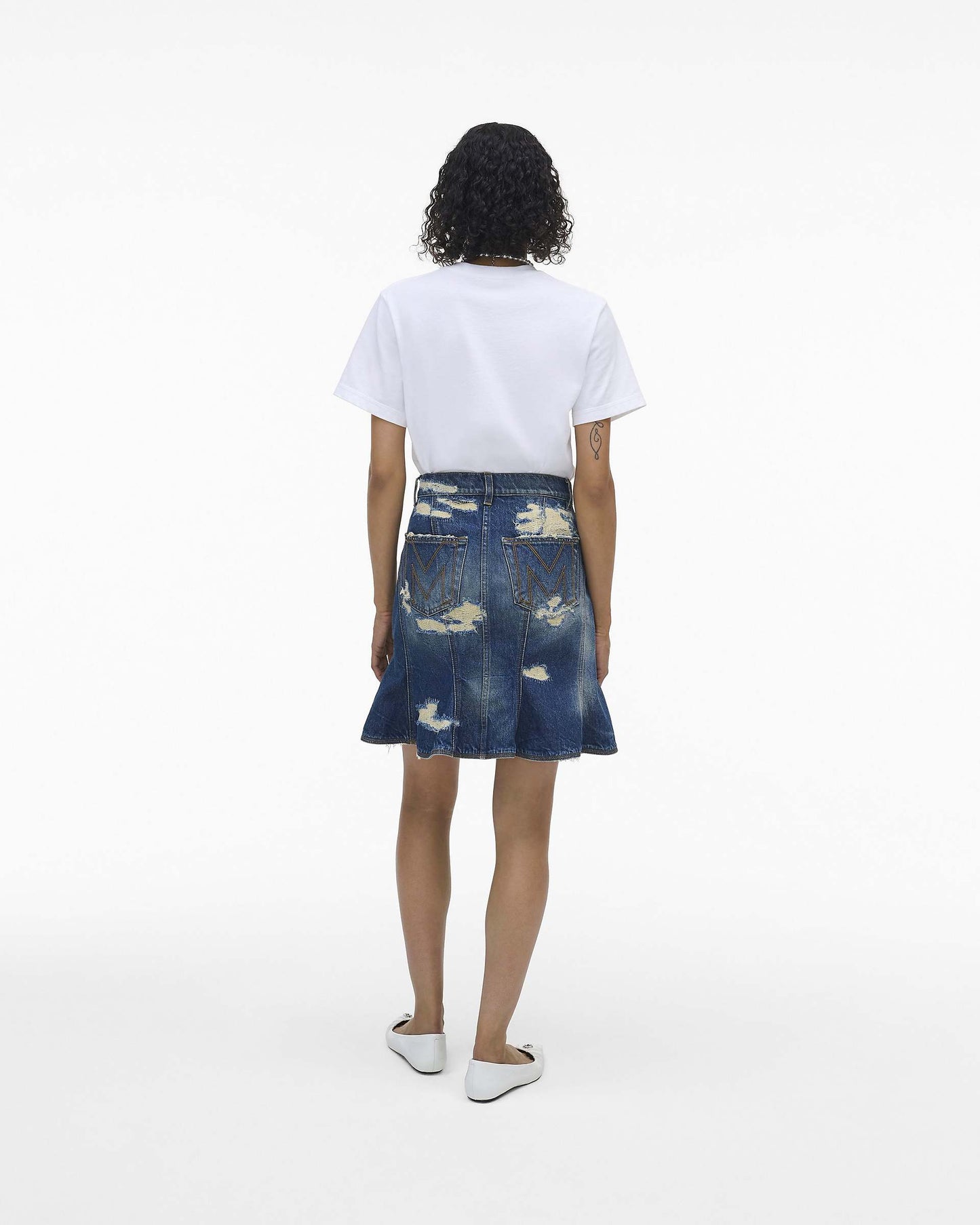 The Rip And Repair Fluted Mini Skirt
