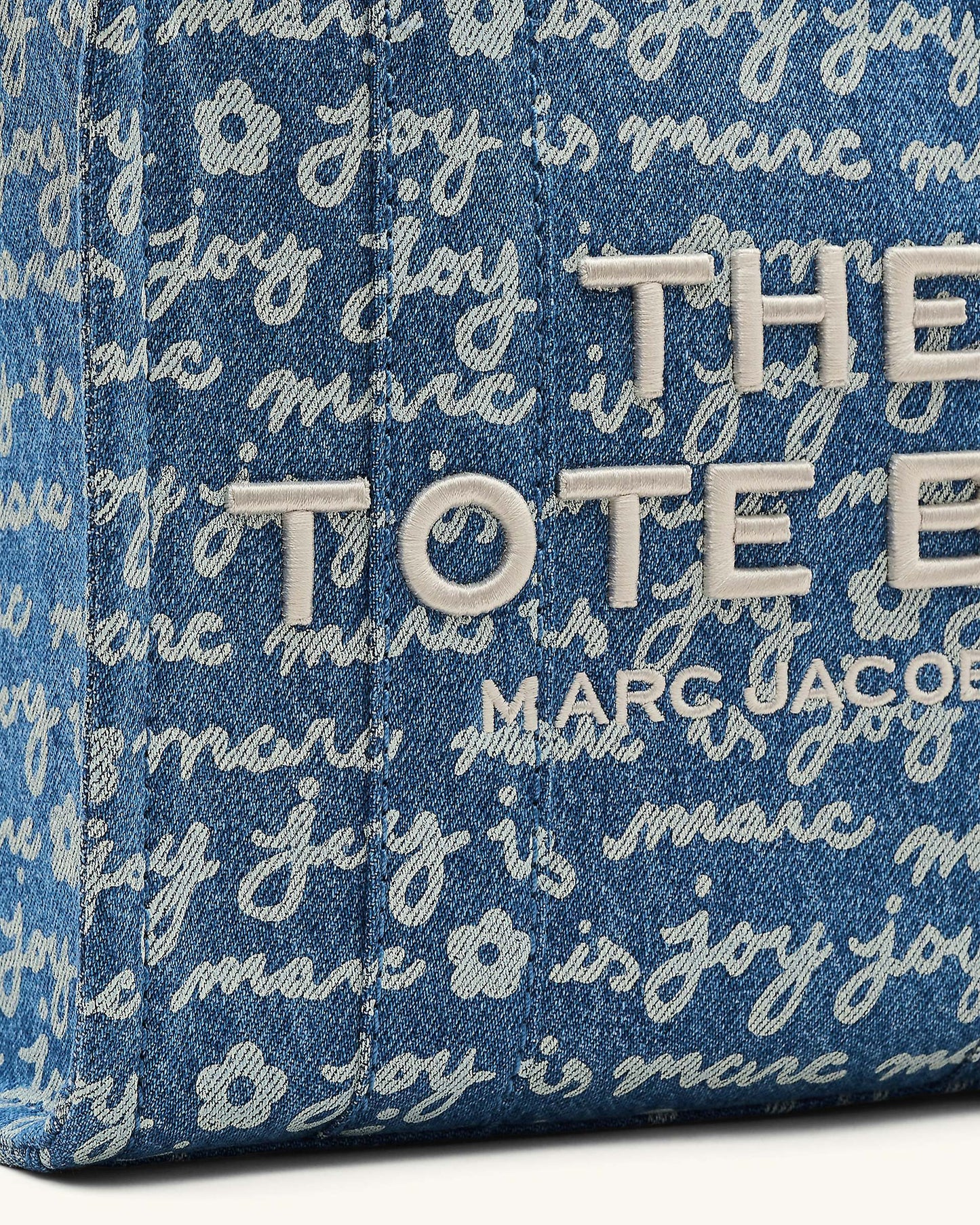 The Joy Denim Small Tote Bag