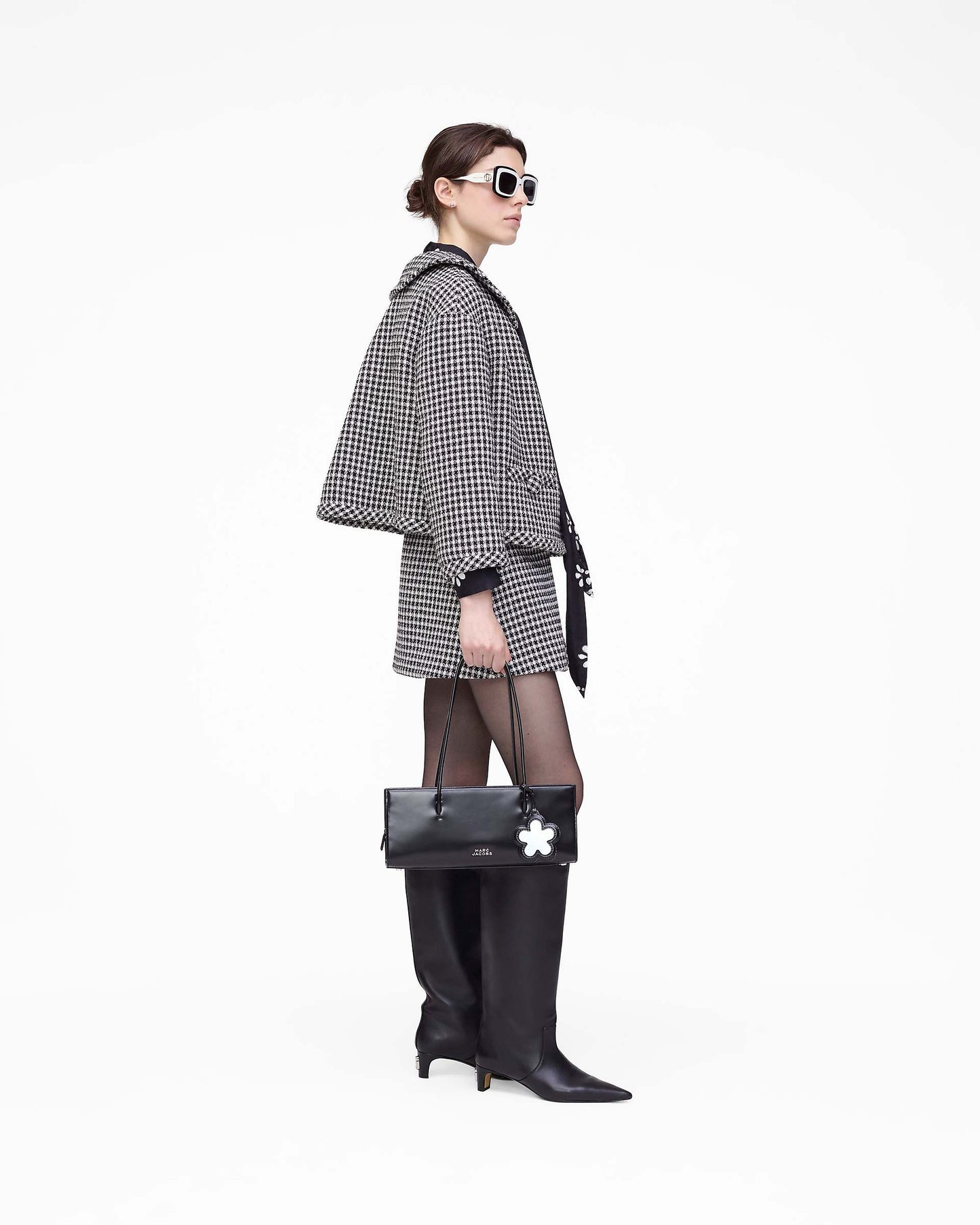 Gingham Tweed Jacket