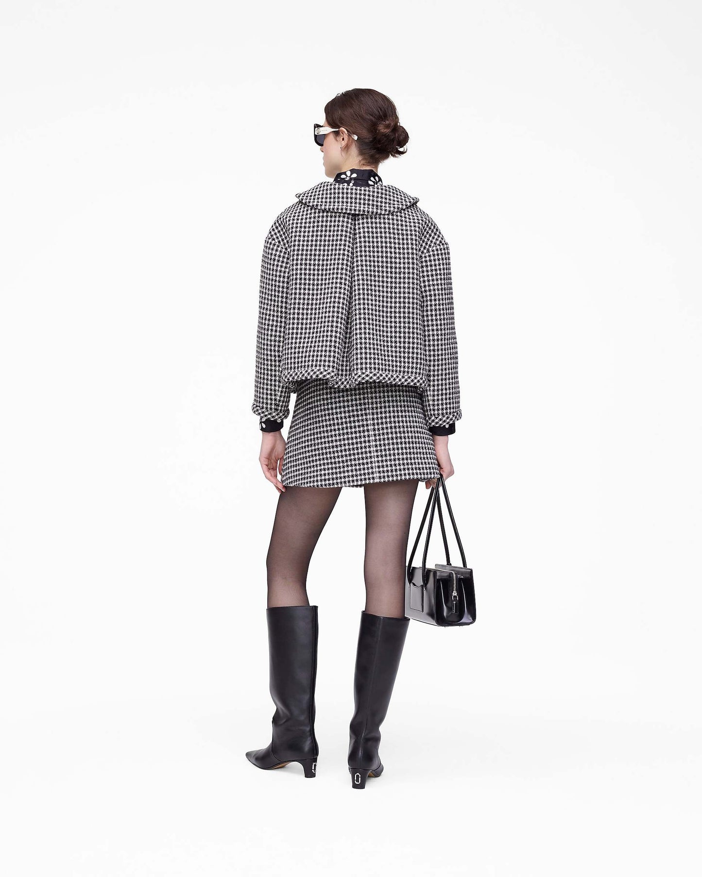 Gingham Tweed Jacket