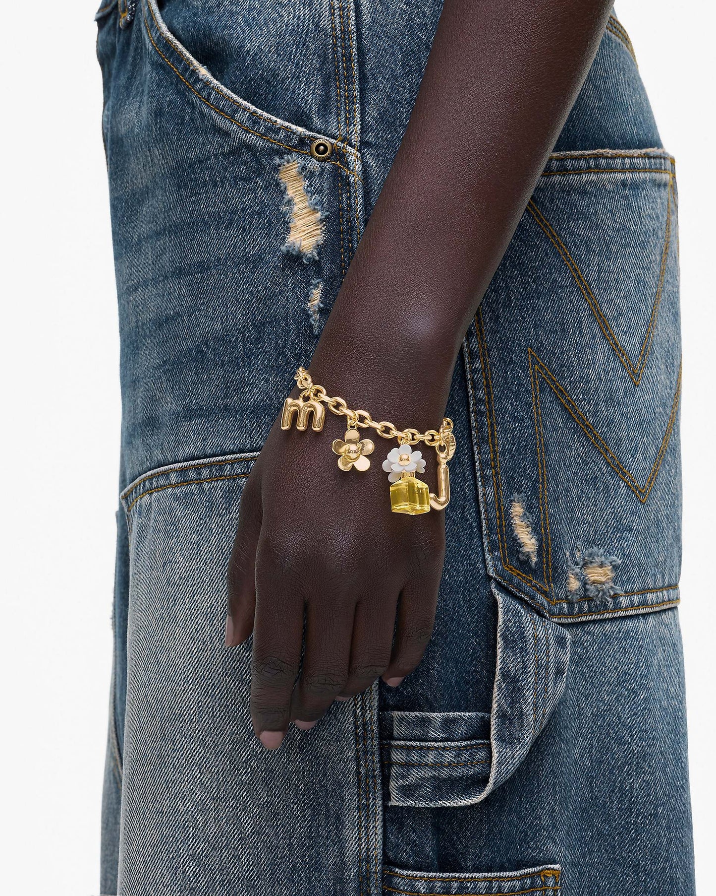 Daisy Charm Bracelet