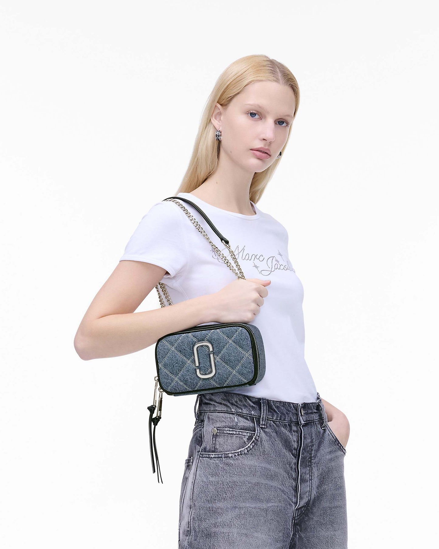 The Quilted Denim Softshot