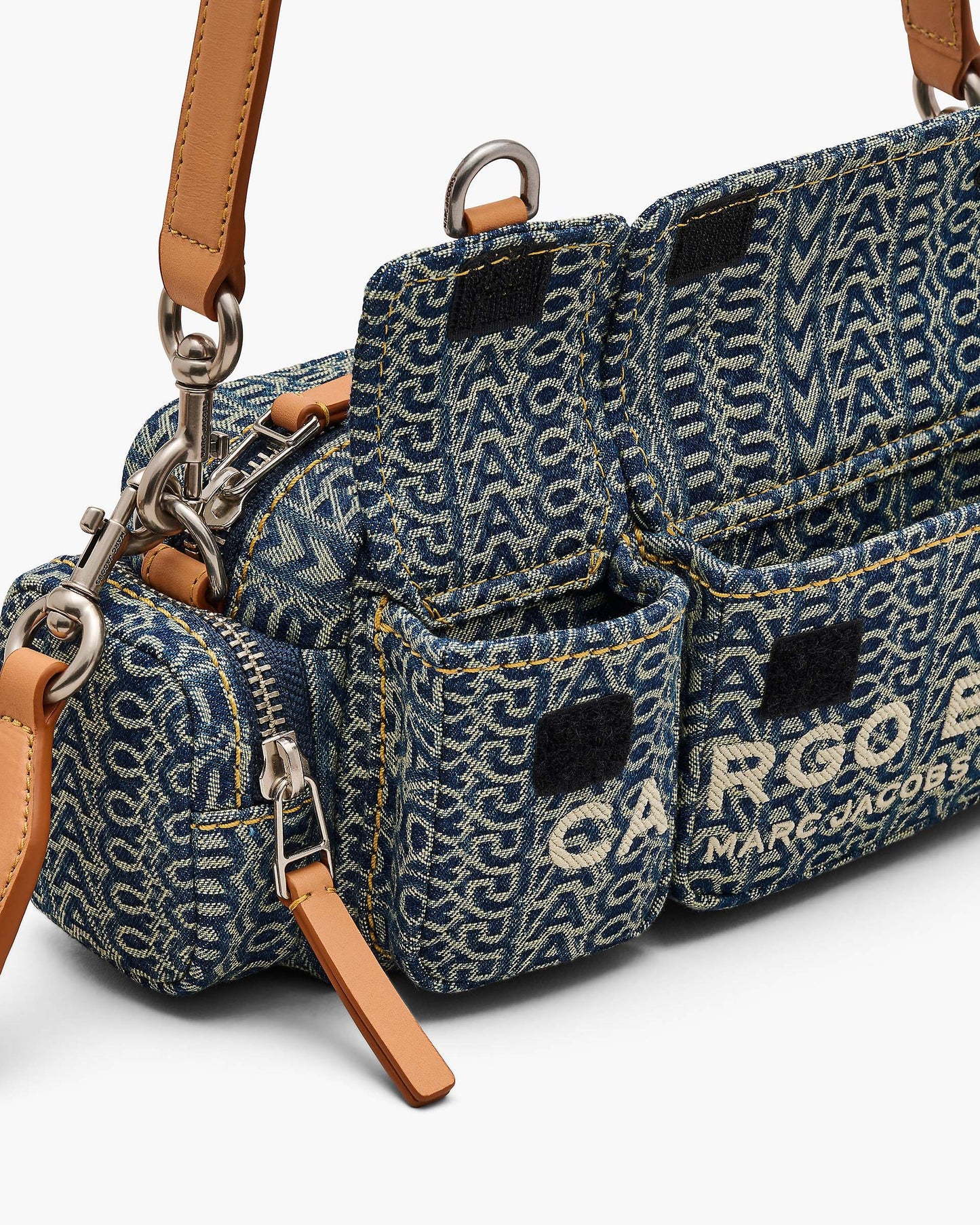 The Cargo Monogram Denim Shoulder Bag