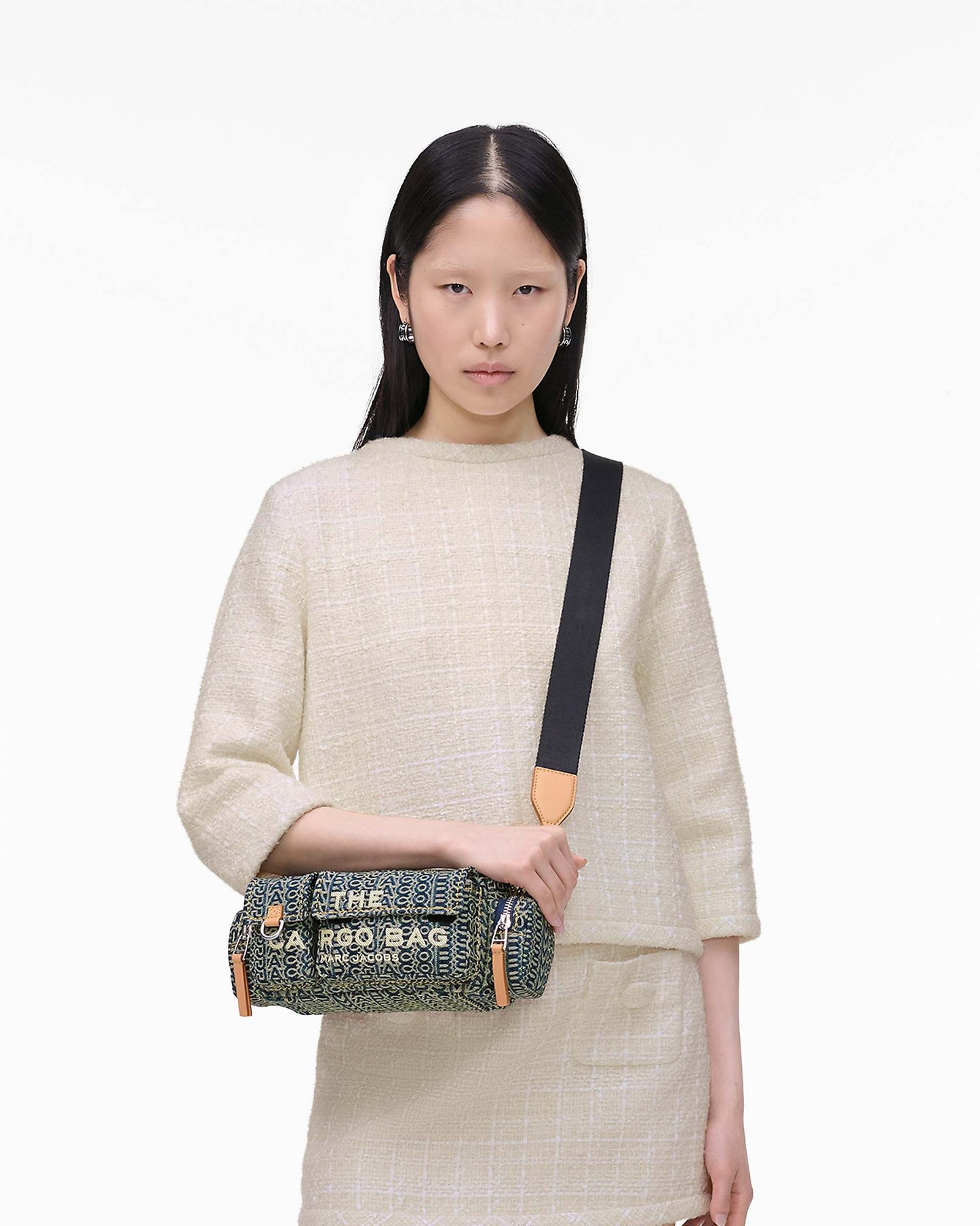 The Cargo Monogram Denim Shoulder Bag