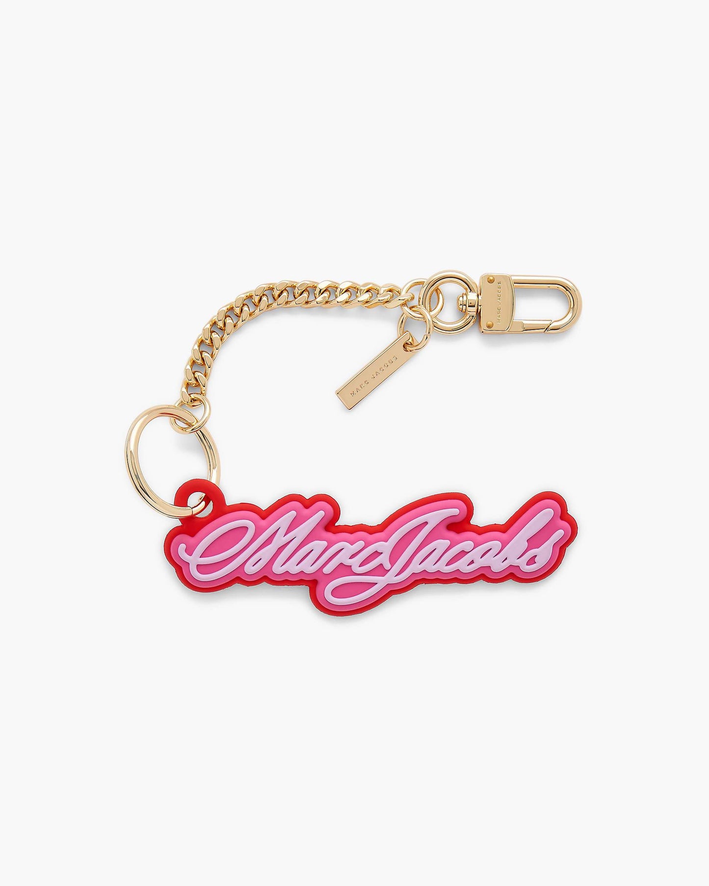 The Cursive Logo Bag Charm