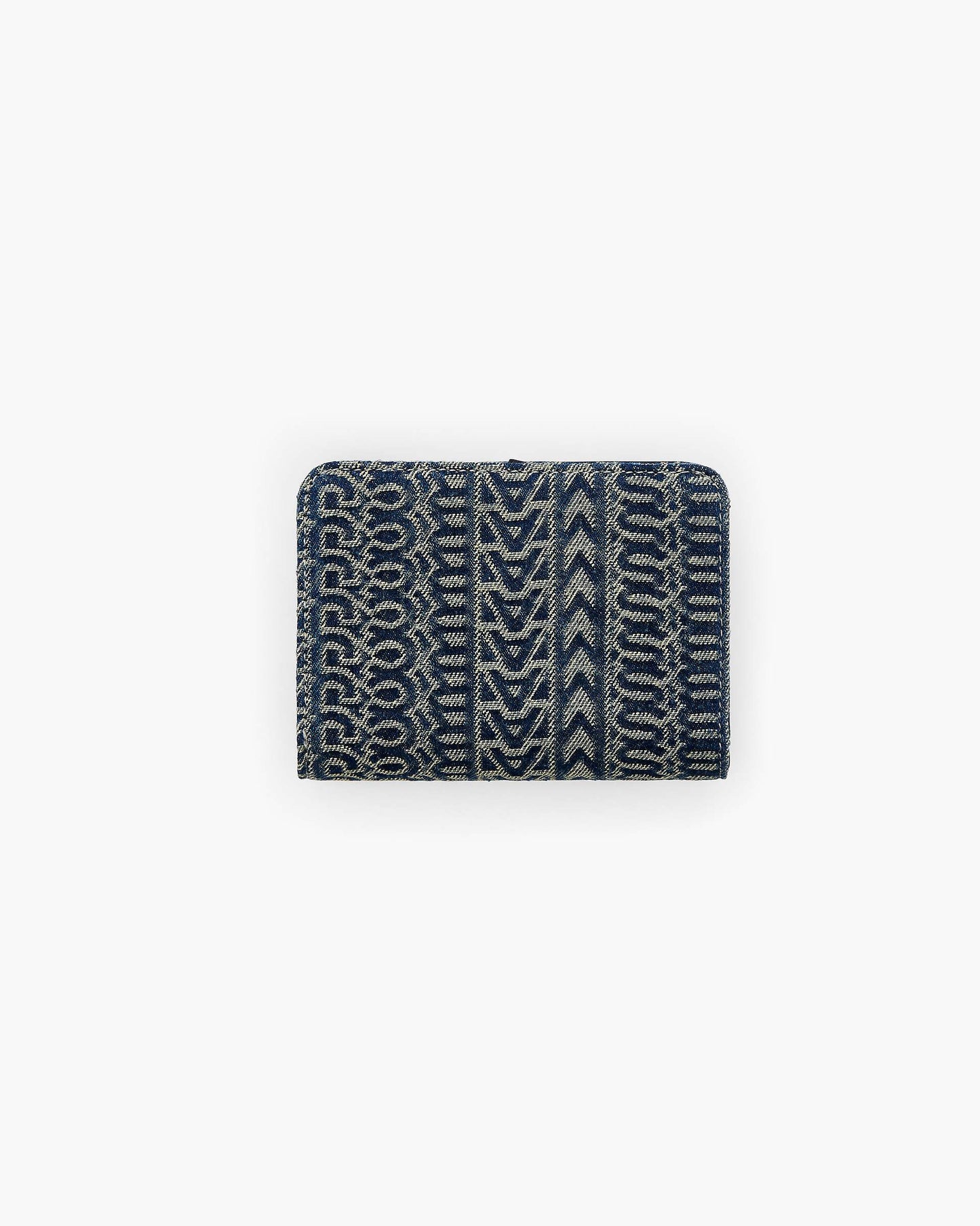 The Monogram Denim J Marc Mini Compact Wallet