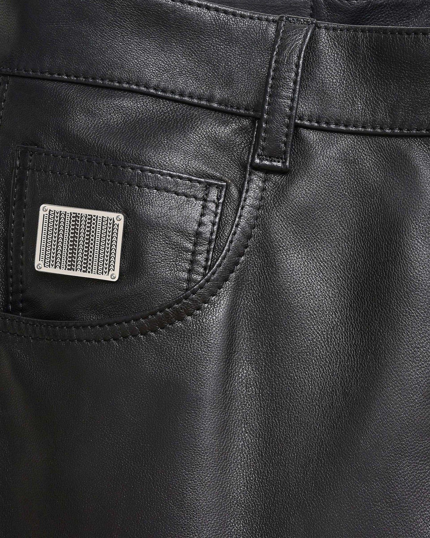 Oversized Leather Pant