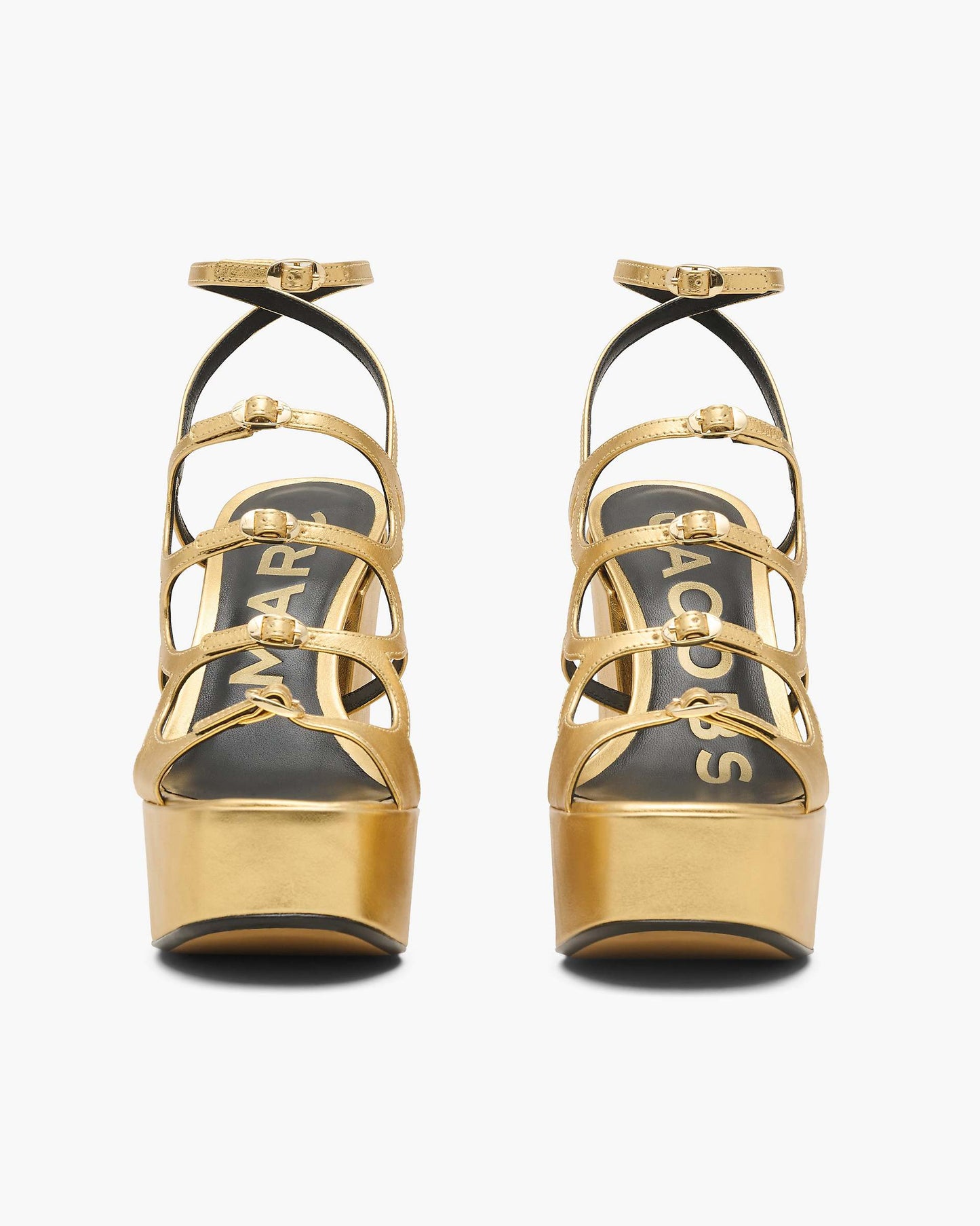 The Metallic Leather Kiki Platform Sandal