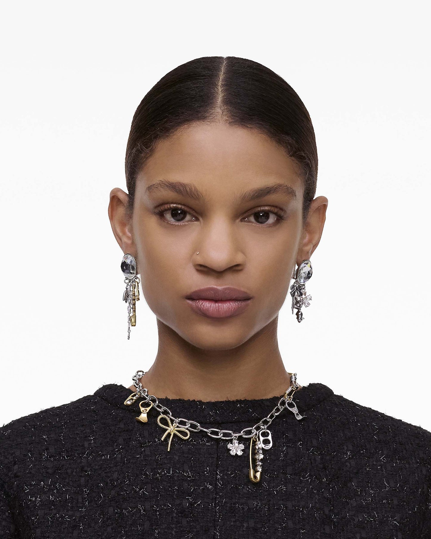 The Grunge Glam Charm Necklace