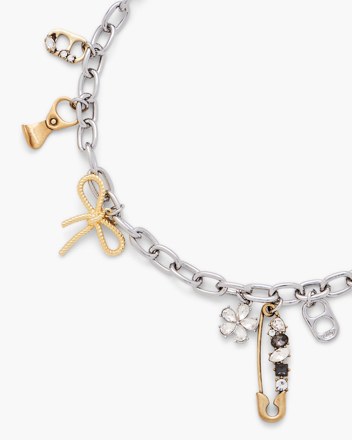 The Grunge Glam Charm Necklace