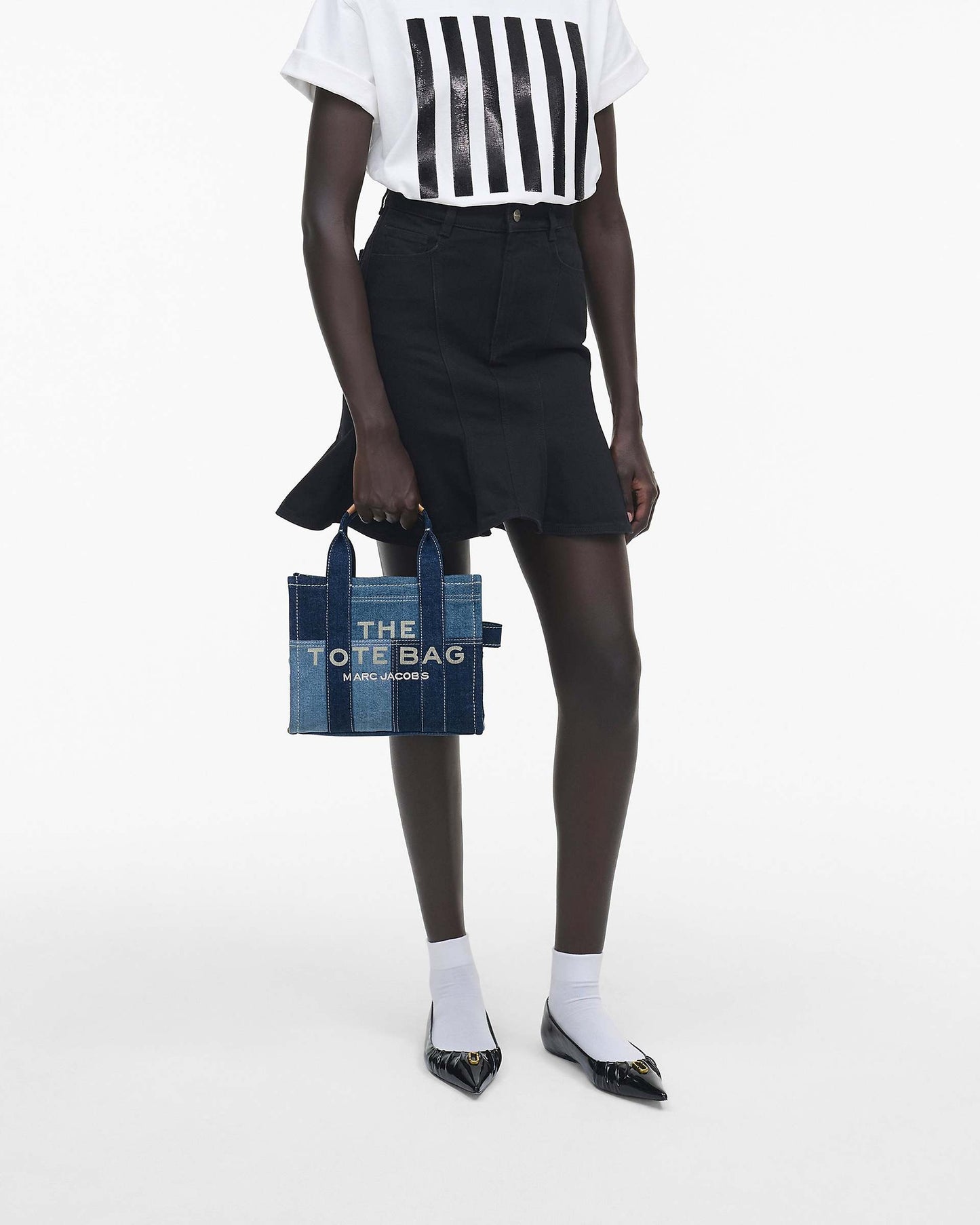 The Denim Small Tote Bag
