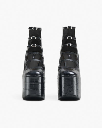 The Croc  Embossed Kiki Ankle Boot