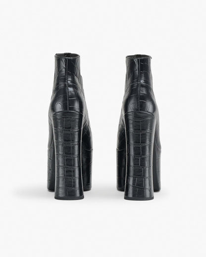 The Croc  Embossed Kiki Ankle Boot