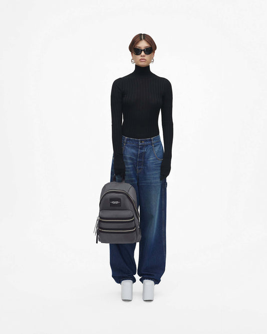 The Biker  Nylon Large Backpack