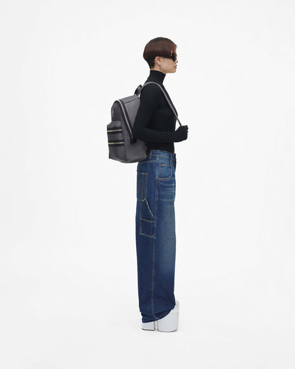 The Biker  Nylon Large Backpack