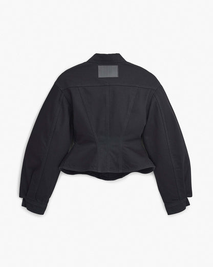 The Fluted  Denim Jacket