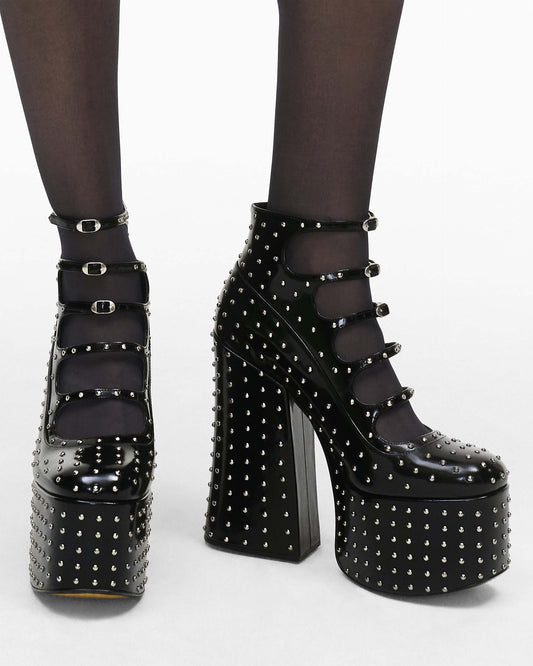 The Glam  Studs Kiki Ankle Boot