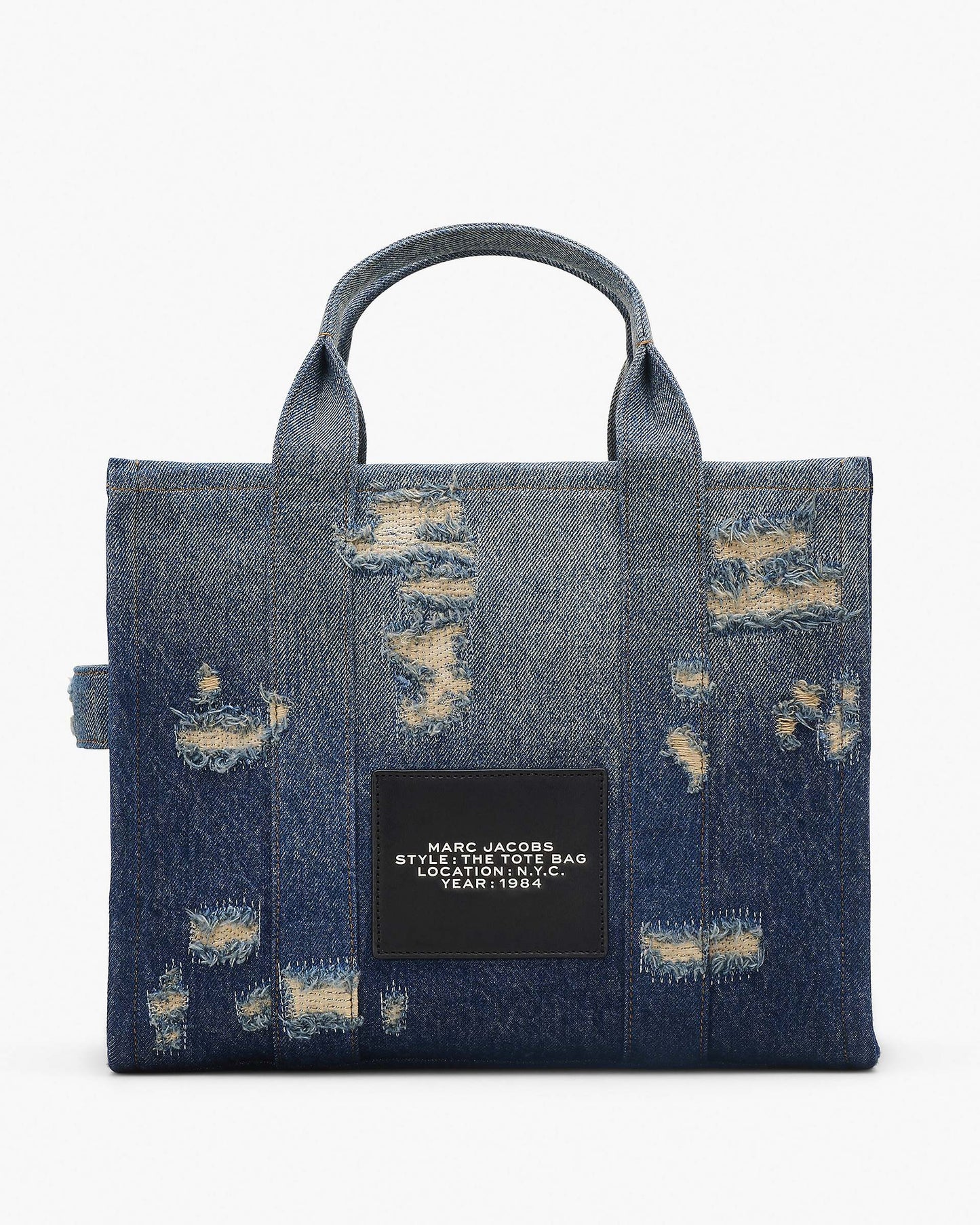 The Rip  and Repair Denim Medium Tote Bag