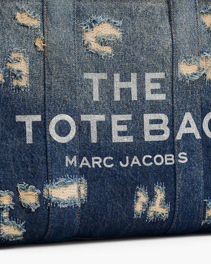 The Rip  and Repair Denim Medium Tote Bag