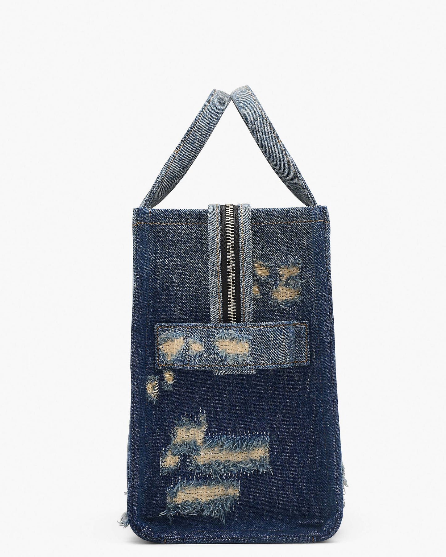The Rip  and Repair Denim Medium Tote Bag