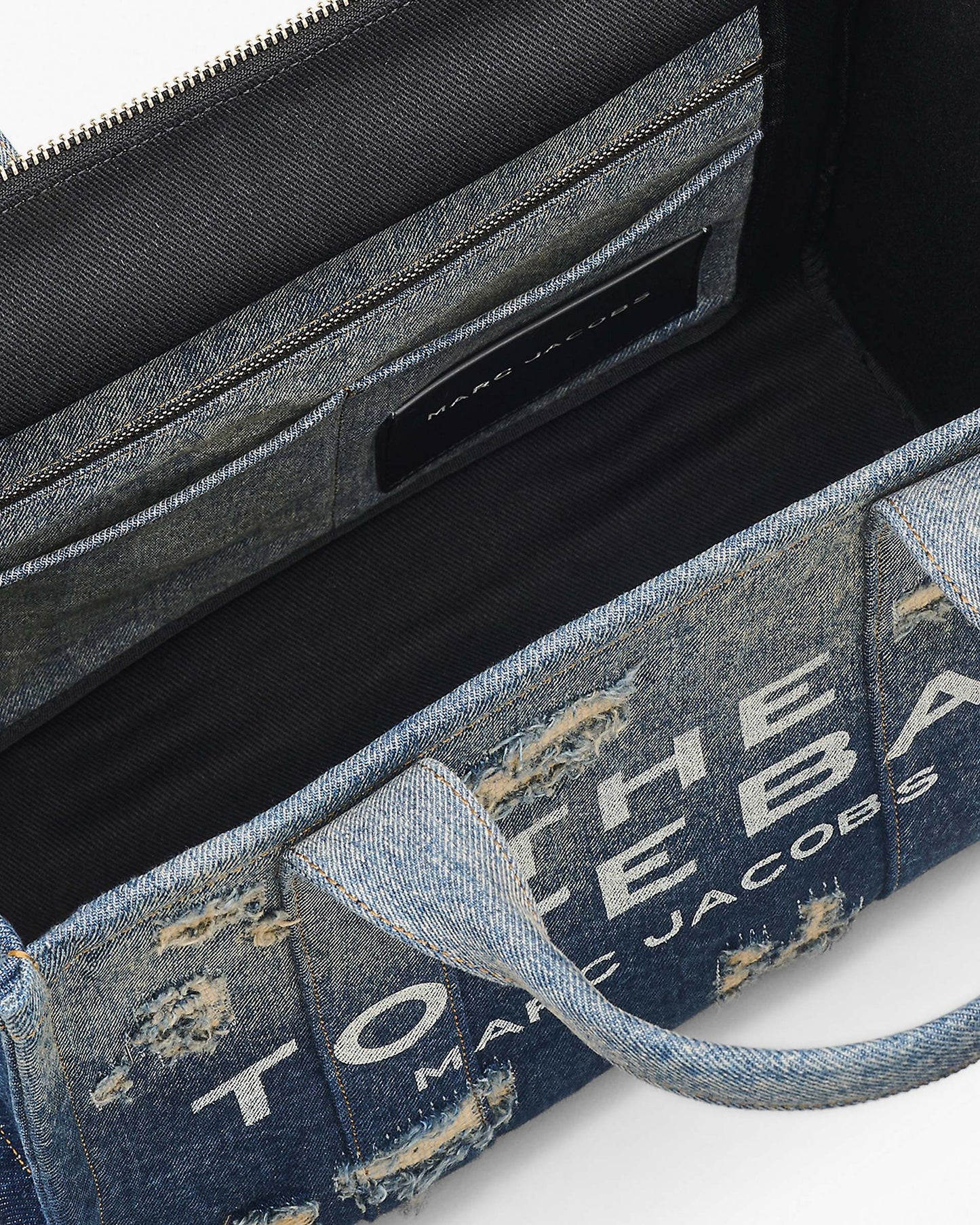 The Rip  and Repair Denim Medium Tote Bag