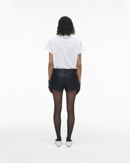The Leather  Skort