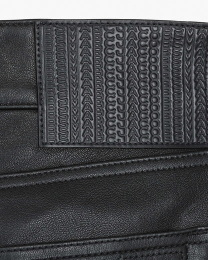 The Leather  Skort
