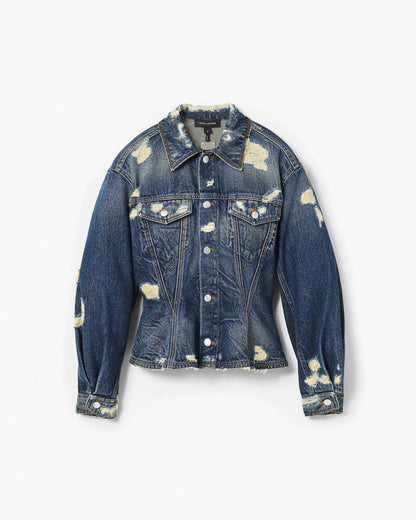The Rip  And Repair Fluted Denim Jacket