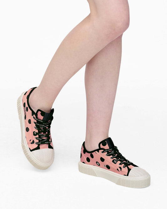 The Satin Dots Sneaker