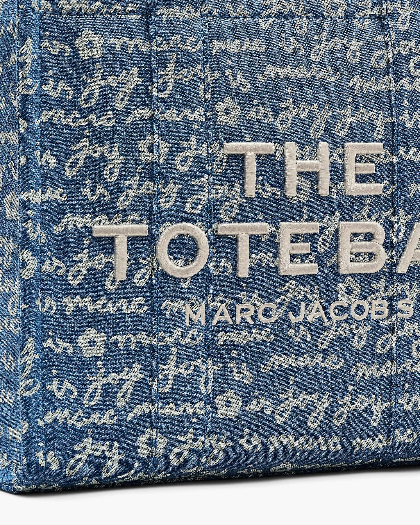 The Joy Denim Medium Tote Bag