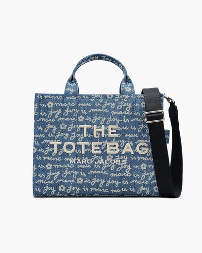 The Joy Denim Medium Tote Bag