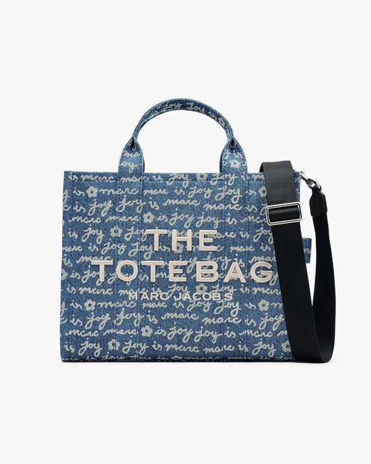 The Joy Denim Medium Tote Bag