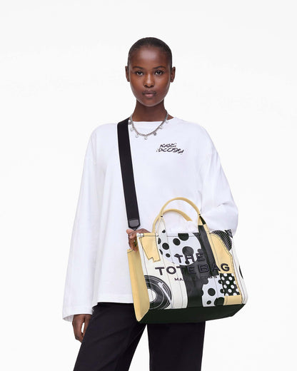 Derrick Adams X MJ Canvas Medium Tote Bag