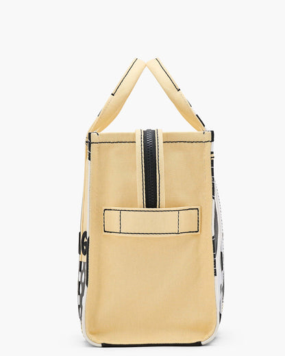 Derrick Adams X MJ Canvas Medium Tote Bag