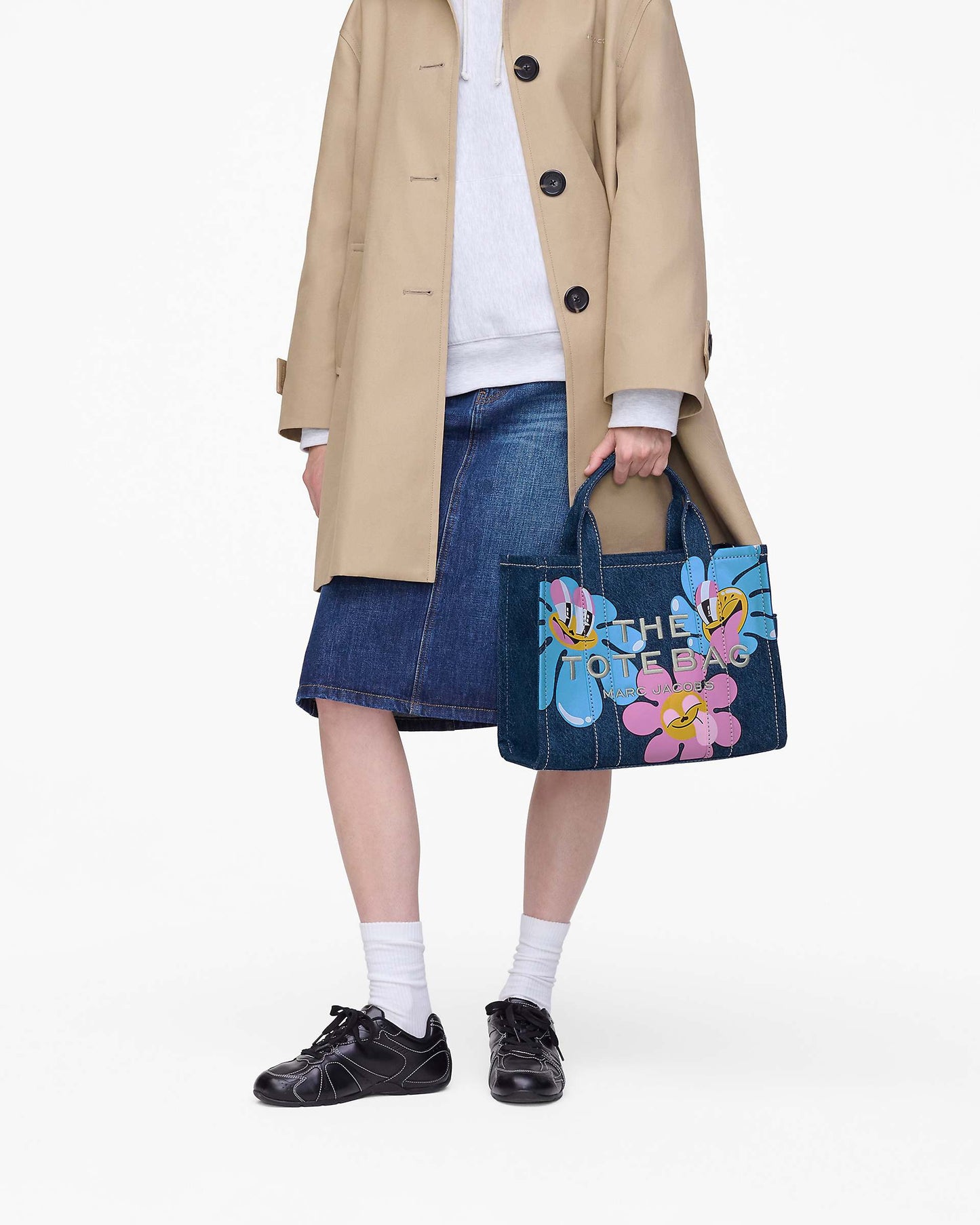 Hattie Stewart X MJ Denim Medium Tote Bag