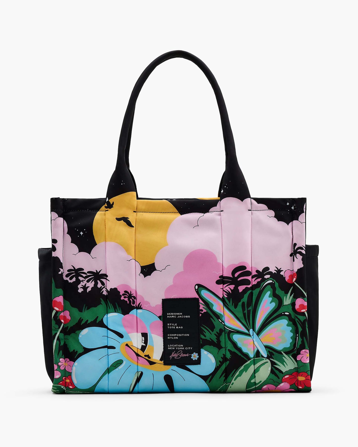 Hattie Stewart X MJ Puffy Nylon Large Tote Bag