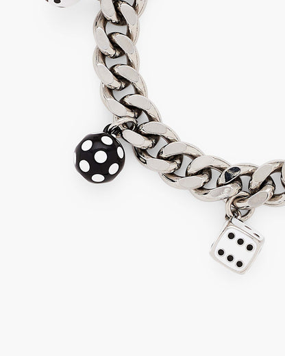 Derrick Adams X MJ Dice Charm Bracelet