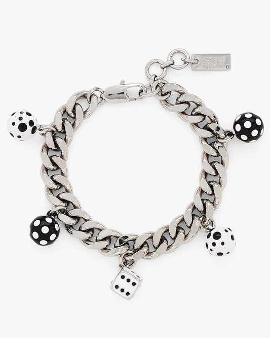 Derrick Adams X MJ Dice Charm Bracelet