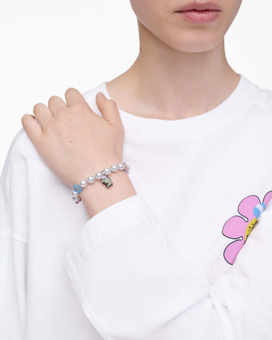 Hattie Stewart X MJ Garden Pearl Station Bracelet