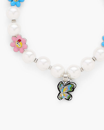 Hattie Stewart X MJ Garden Pearl Station Bracelet