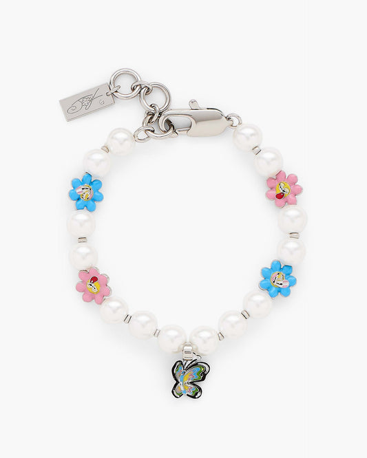 Hattie Stewart X MJ Garden Pearl Station Bracelet