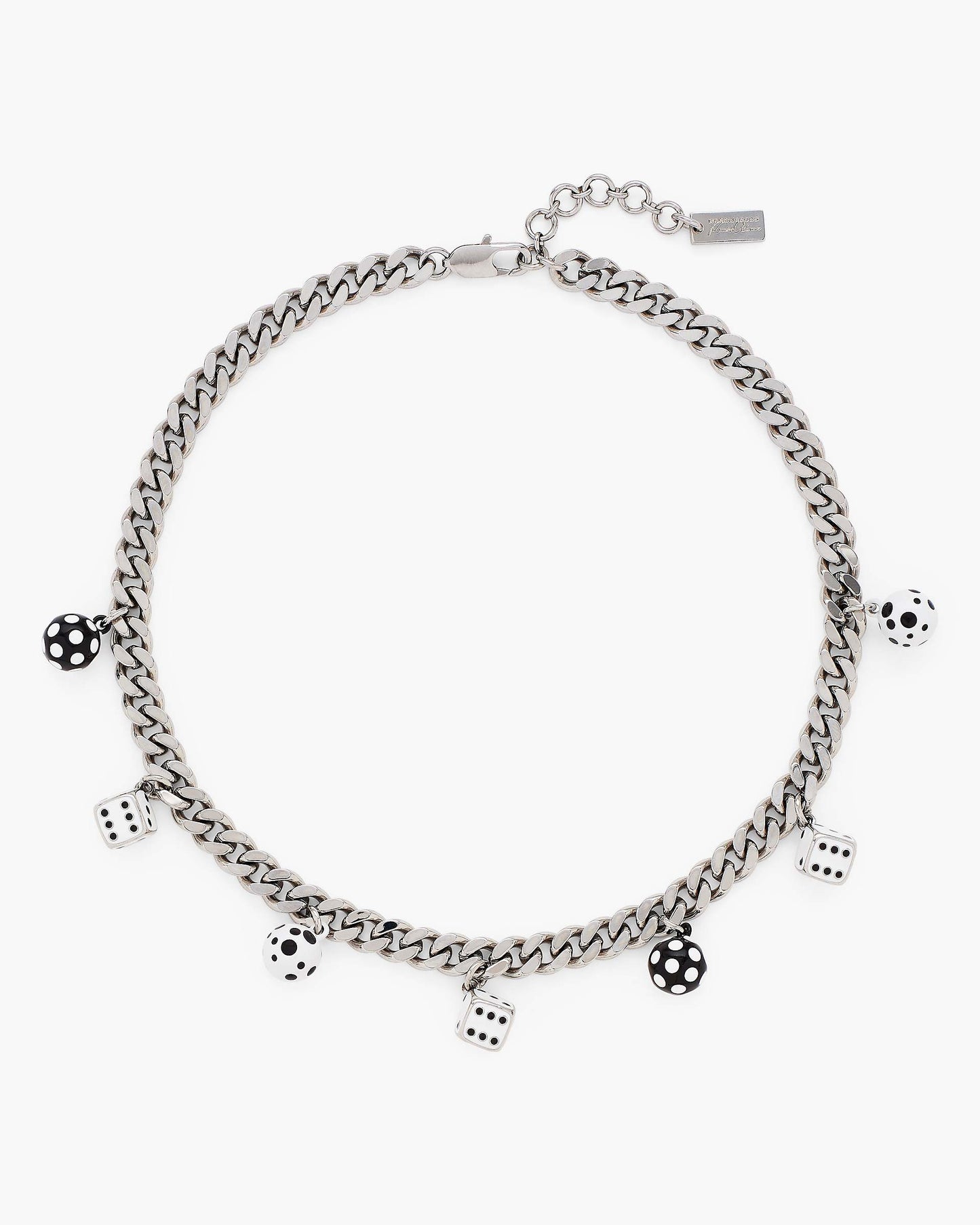 Derrick Adams X MJ Dice Charm Necklace