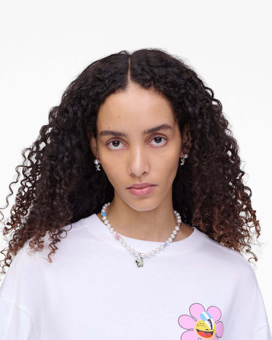 Hattie Stewart X MJ Garden Pearl Station Necklace