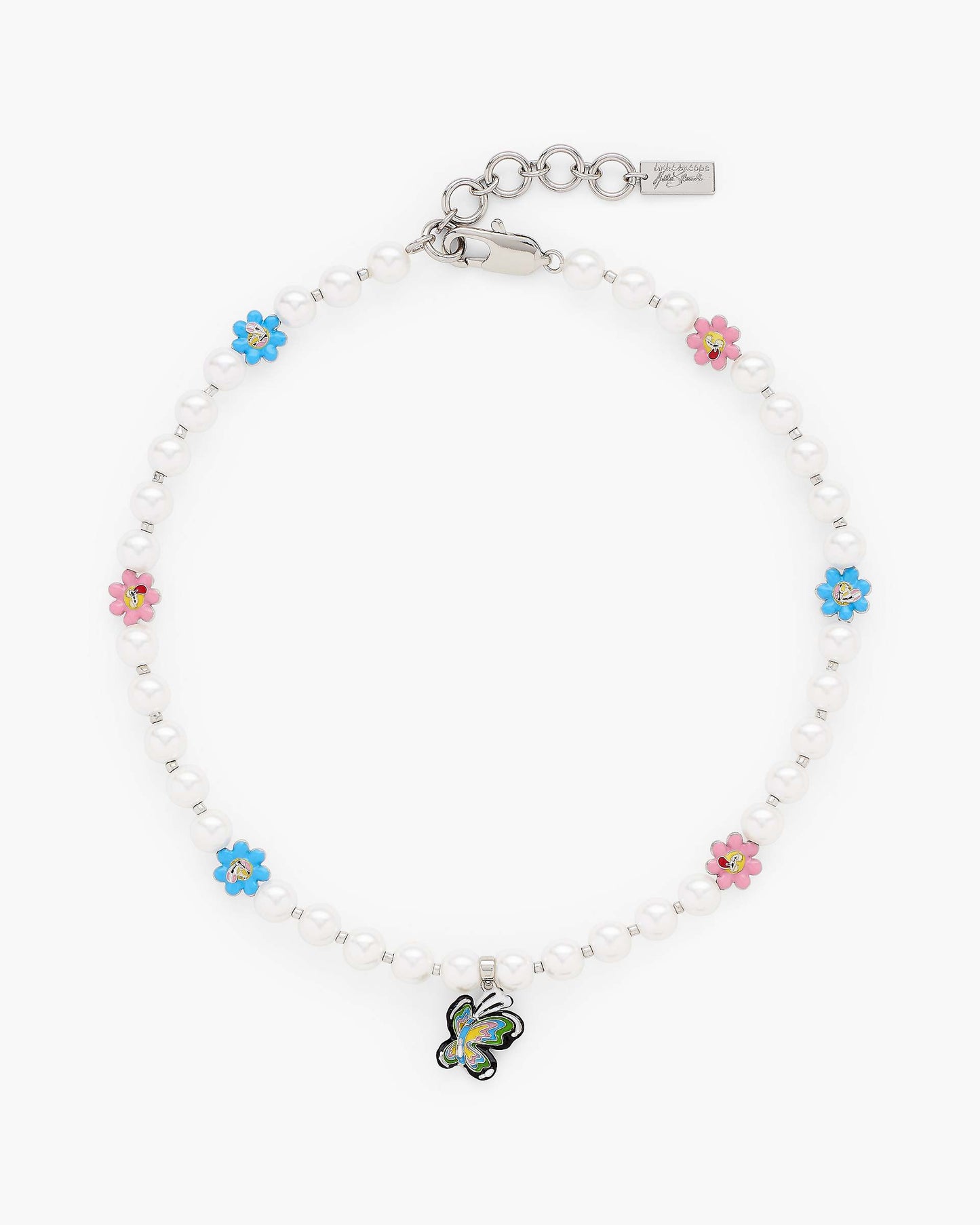 Hattie Stewart X MJ Garden Pearl Station Necklace