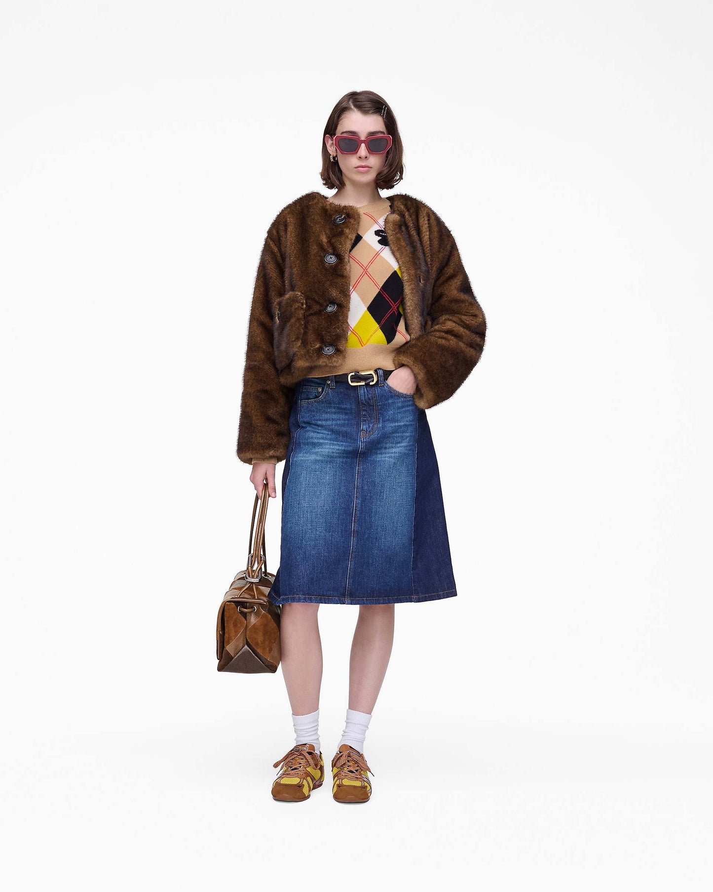 Teddy Cropped Jacket