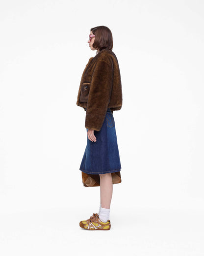 Teddy Cropped Jacket