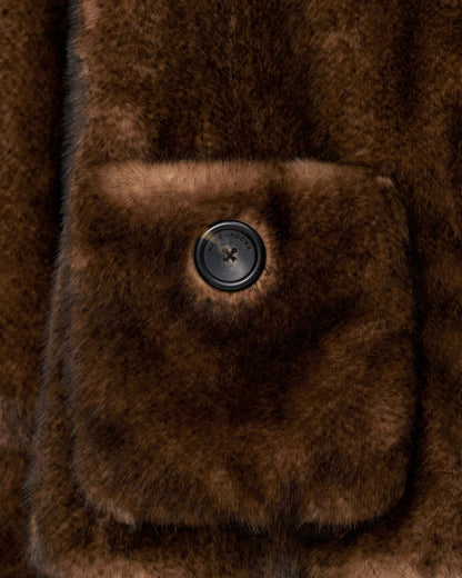 Teddy Cropped Jacket